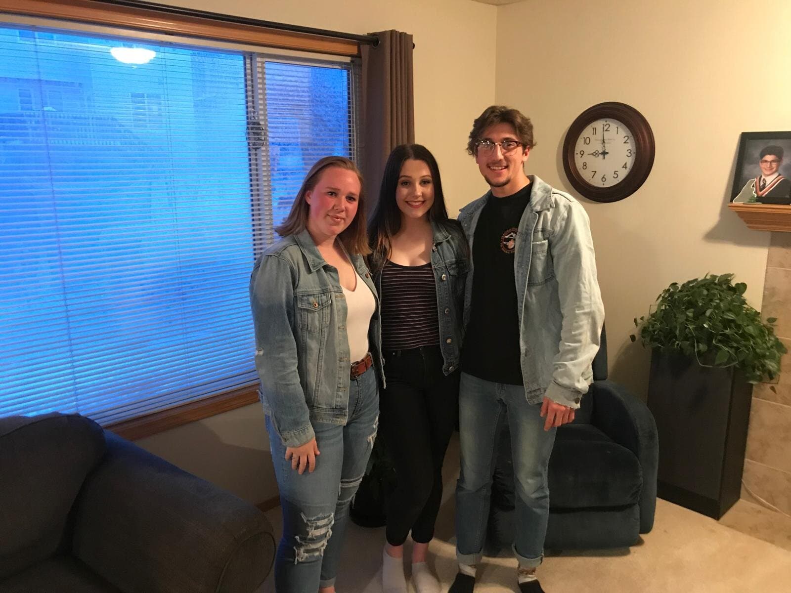 Nick's surprise birthday party.