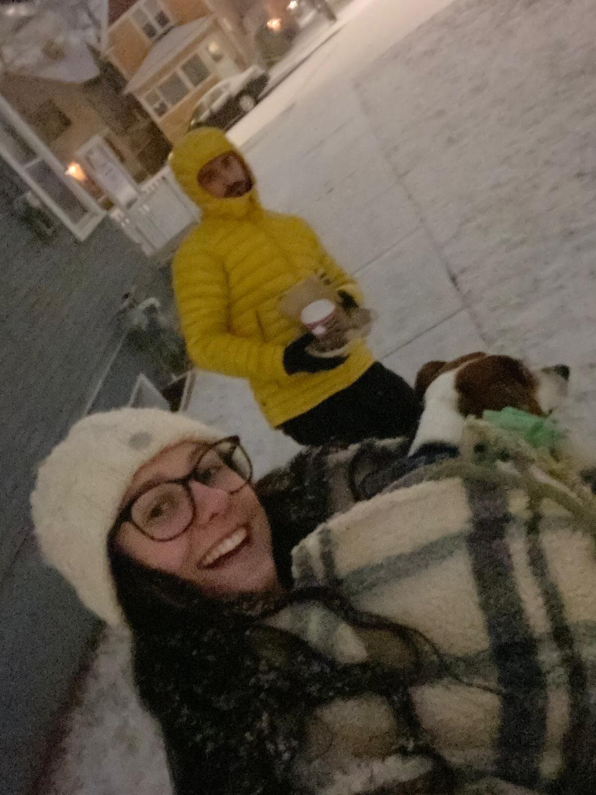 A winter walk with Theo (Theophany)